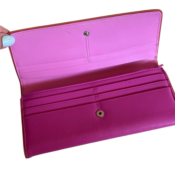 Coach Pink Wallet - Picture 2 of 9
